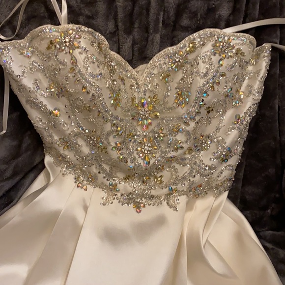 Evenings by Mon Cheri embellished bodice gown - Picture 6 of 15